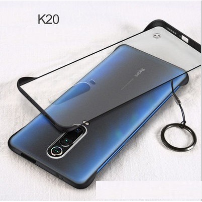 Ốp lưng Redmi K20 / K20 Pro /  K30 / k30 ultra mặt lưng trong suốt viền màu thời thượng ( không có ring )