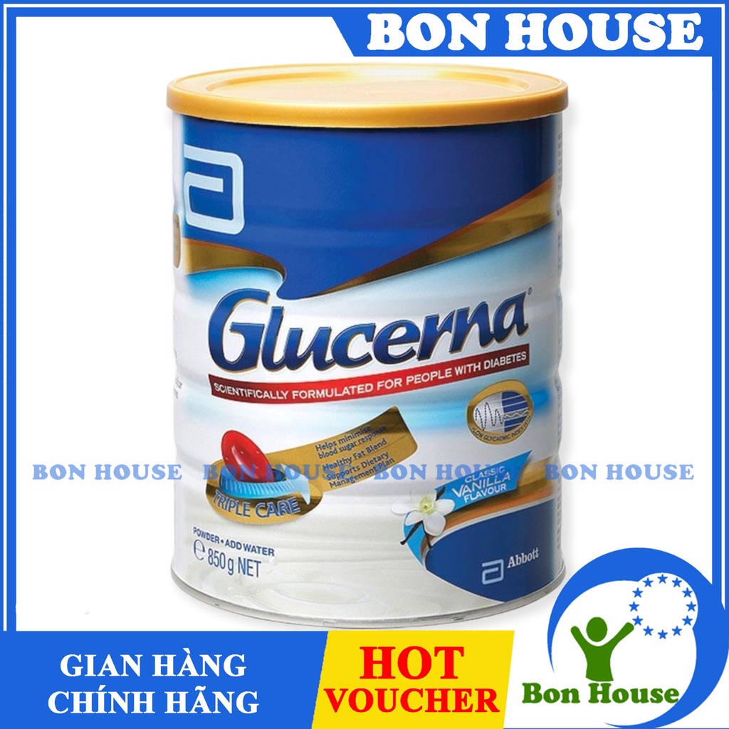 Hộp sữa Glucerna cho người tiểu đường 800g