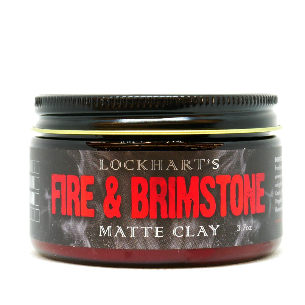 Sáp vuốt tóc Matte Clay Fire And Brimstone