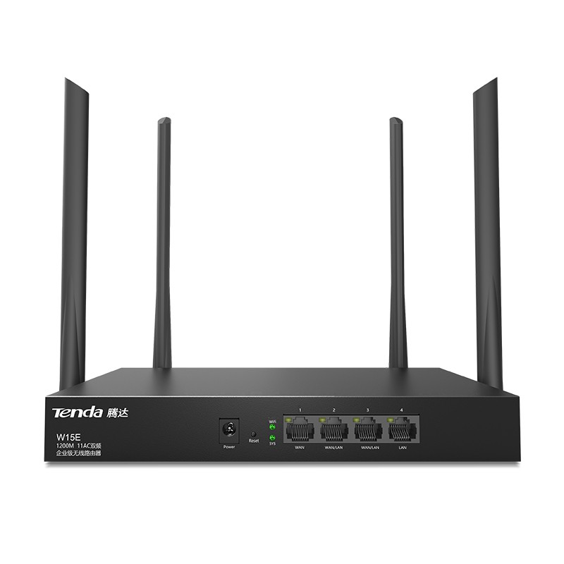 Siêu Sale - bộ phát wifi,Bộ Phát WIFI Tenda W15e Ac1200mps Mạng Doanh Nghiệp 50 User -  Bảo hành 1 đổi 1