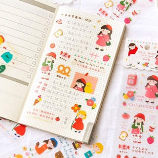 Sticker trang trí sổ cute