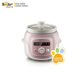 Nồi nấu chậm 1l, nồi hầm chậm 1l bear ddg-d10b1s. bảo hành chính hãng 12 tháng