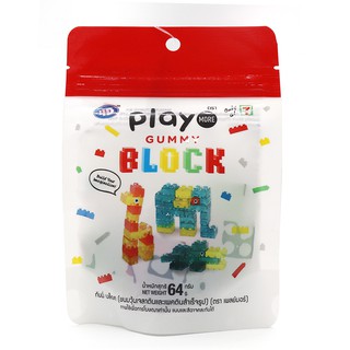 Kẹo dẻo xếp hình Play More Gummy Block