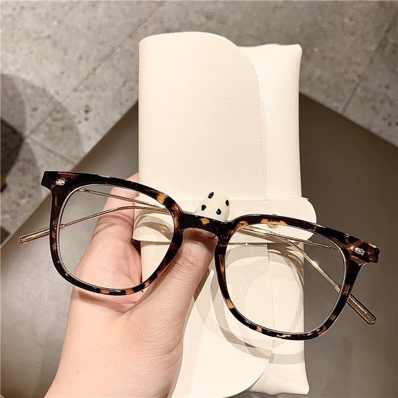 Gọng kính ⚡️𝐇𝐚̀𝐧𝐠 𝐥𝐨𝐚̣𝐢 𝟏⚡️ vuông Booster càng kim loại GMBT lọc ánh sáng xanh Hồng Cao Nấm Eyewear