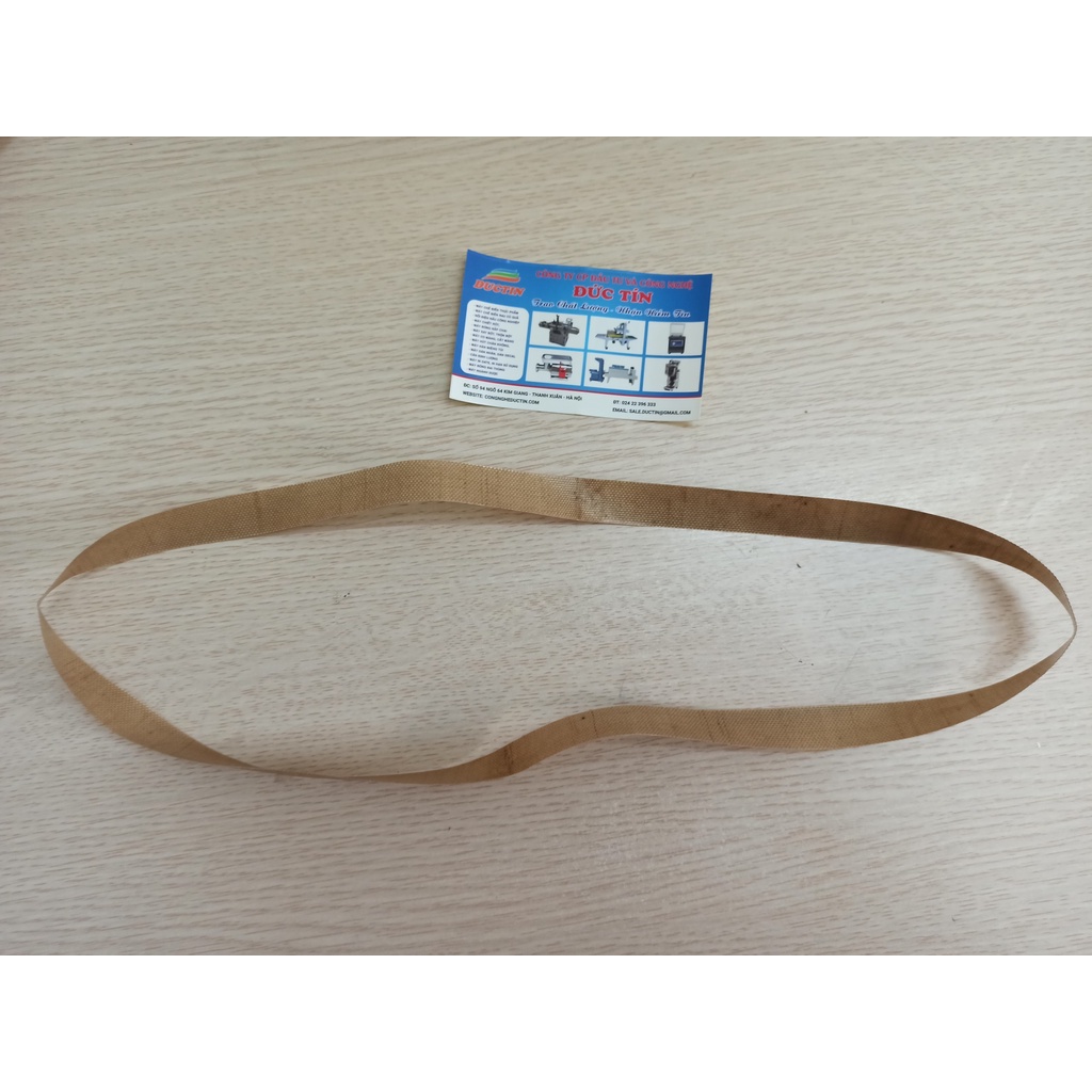 Dây vải chịu nhiệt Đức Tín dùng cho máy hàn miệng túi liên tục FR900, LD900, FRM770, SF150, SFR980