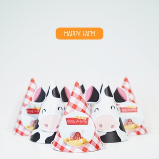 Nón Sinh Nhật chủ đề Happy Farm