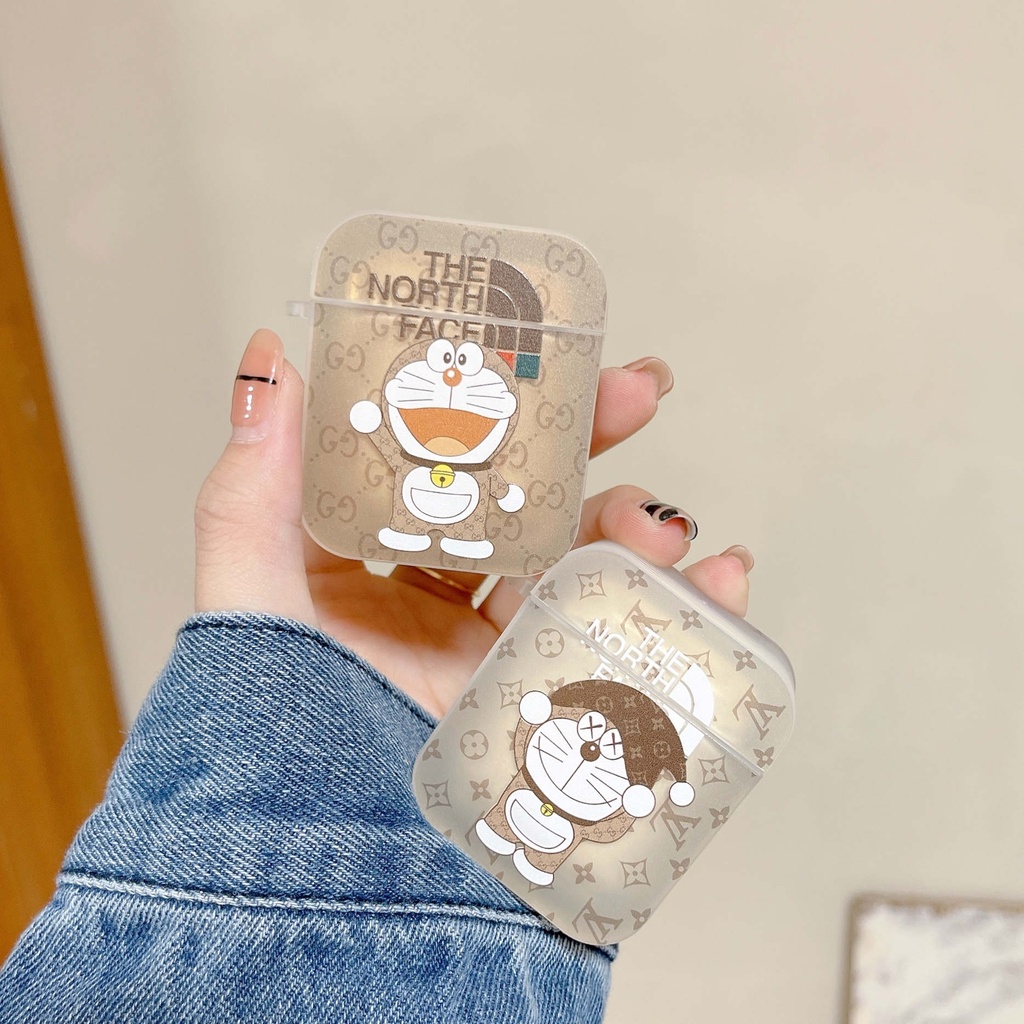 Vỏ Bảo Vệ Hộp Sạc Tai Nghe compatible AirPods 3 Pro Apple compatible AirPods Pro compatible AirPods3 Hình Chú Mèo Máy Vuông Năm 2021 Bằng TPU