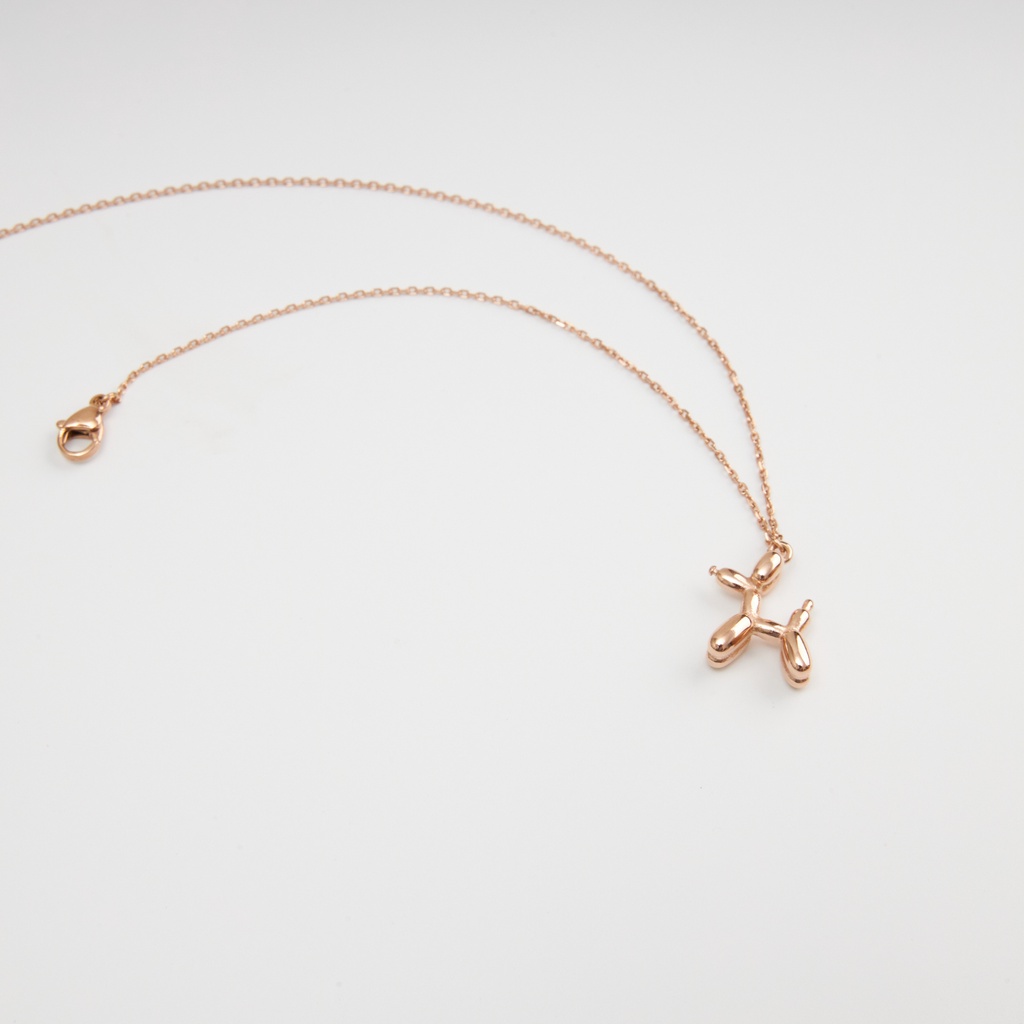 Dây chuyền nữ CDE Pluto Necklace Rose Gold CDE6014
