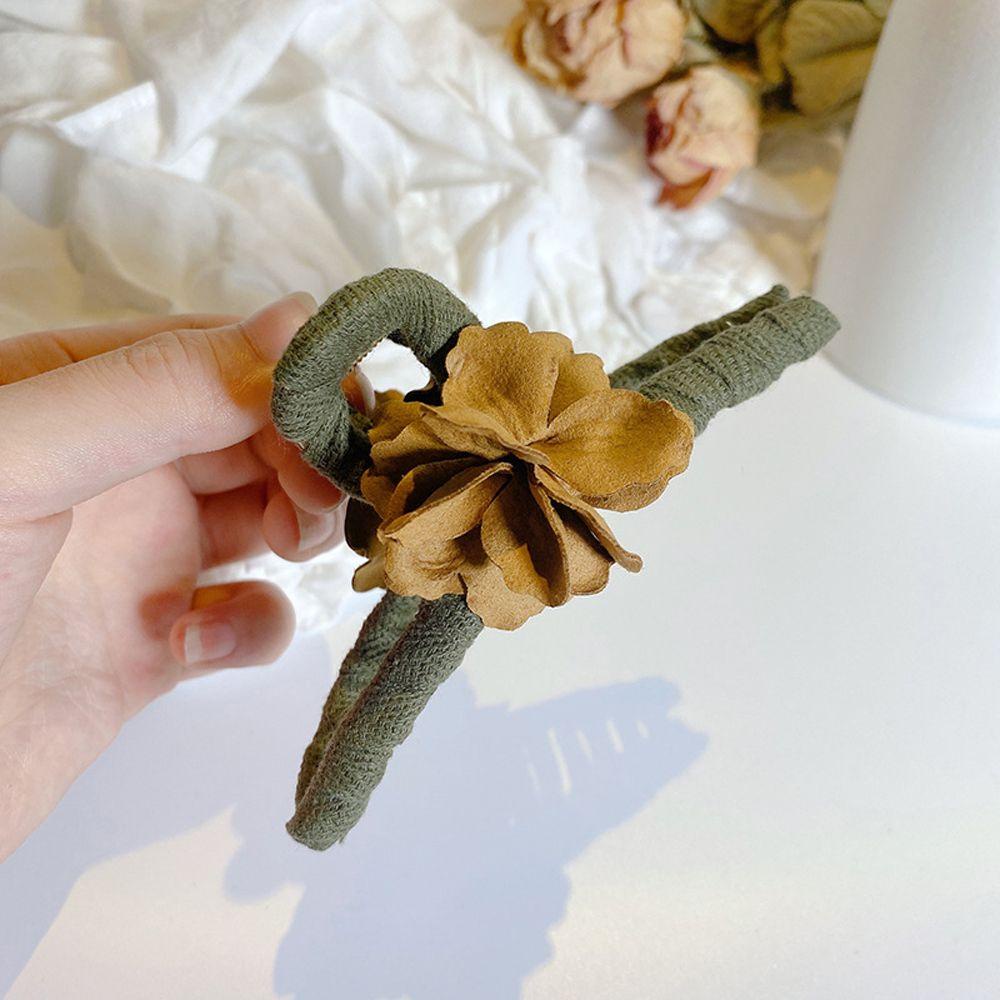 Kẹp Tóc Càng Cua Đính Hoa Hồng Lớn Kiểu Vintage Thời Trang Cho Nữ WMES15H Giá Đỡ