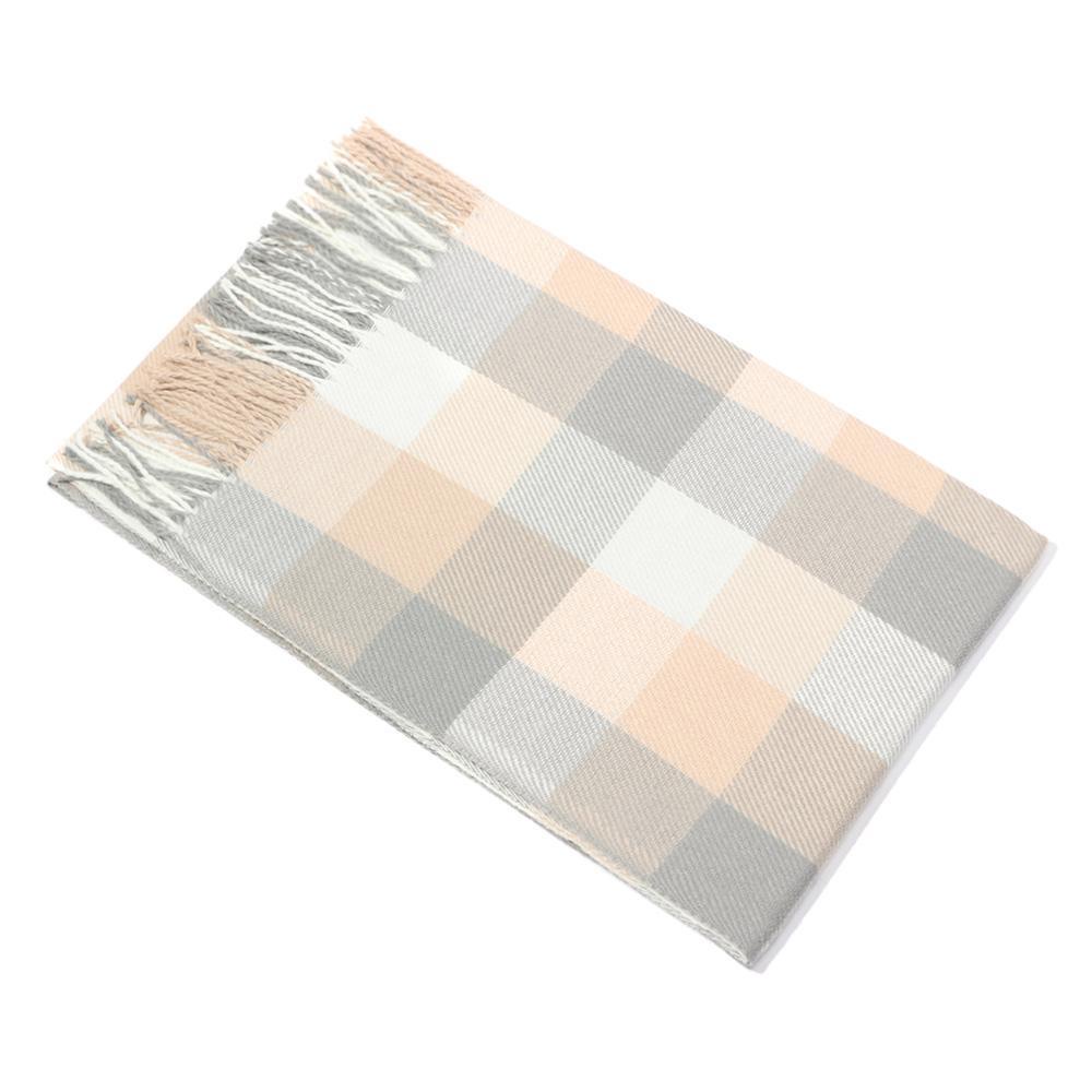 Khăn Choàng Len Cashmere Bản Rộng Thời Trang Thu Đông Cho Nữ