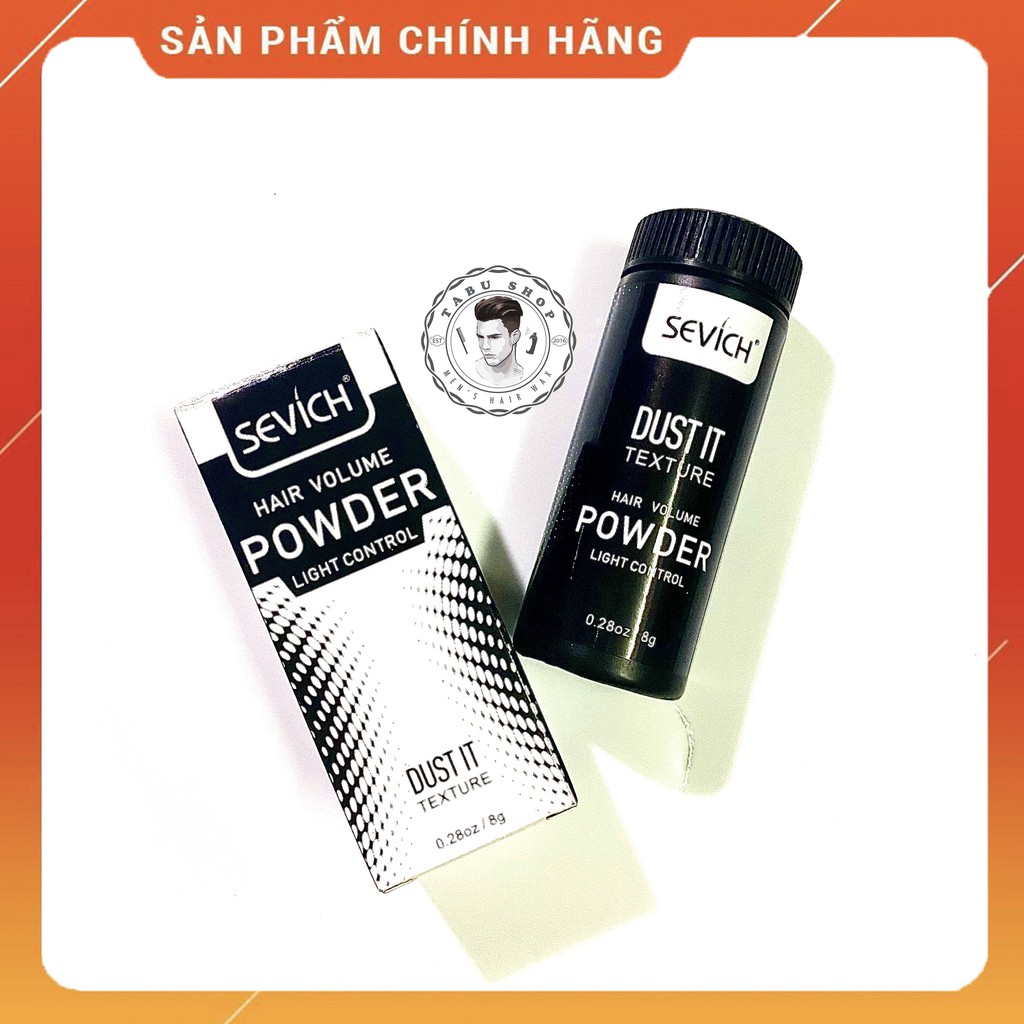 Bột Tạo Phồng Tóc Sevich Full Box cho nam và nữ - 8 Gram