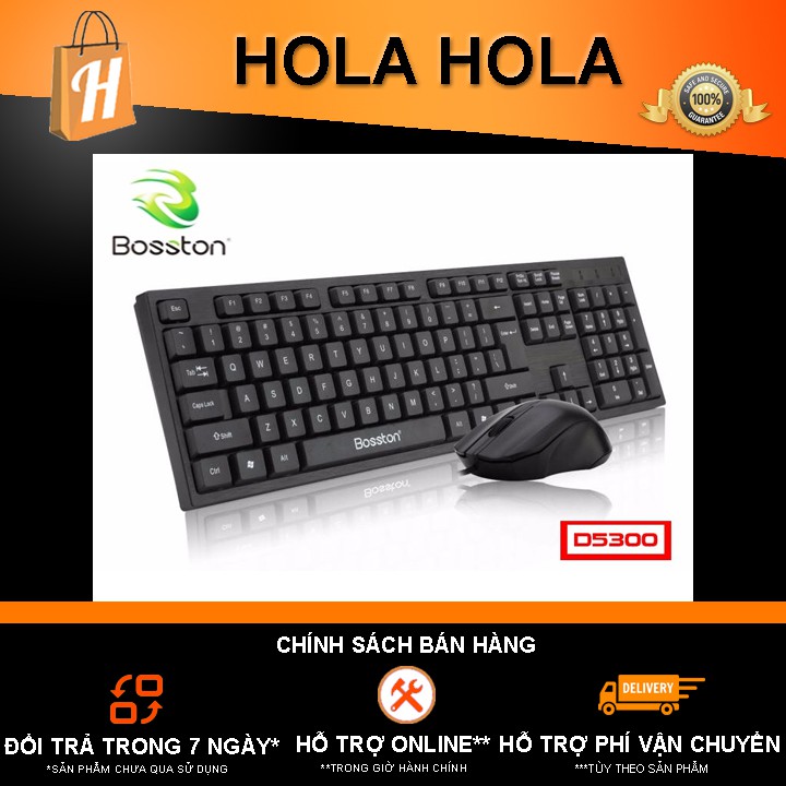 Combo chuột và bàn phím Bosston D5300