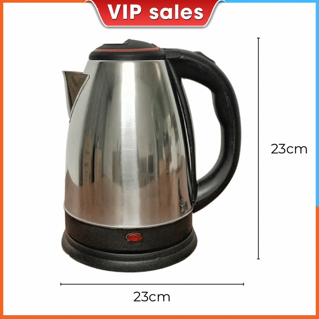 Ấm Đun Siêu Tốc Full House FH-AD Dung Tích 1.8L Công Suất 1800W Inox 304 Đun Nước Siêu Nhanh Hàng Chính Hãng