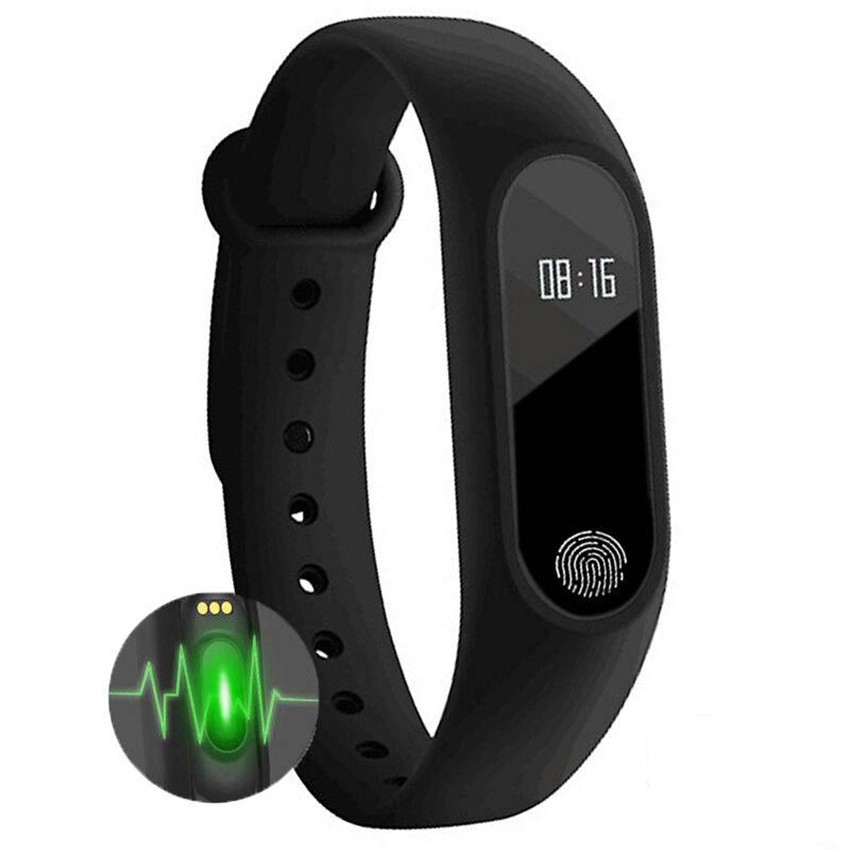 [sale sập sàn][FREE SHIP] Vòng đeo tay thông minh đa năng Smart M2, Kết nối Bluetooth, Vòng đeo tay theo dõi sức khỏe