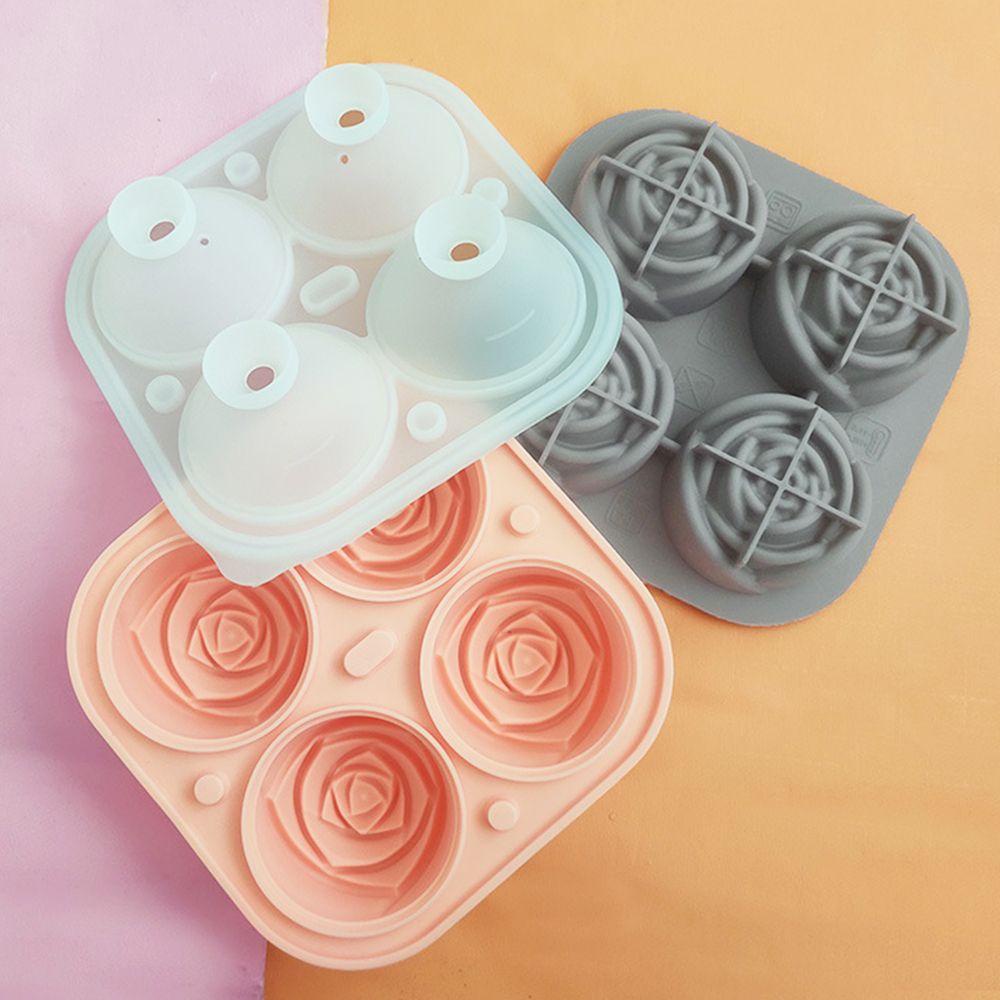 Khuôn Làm Đá Hình Hoa Hồng Chống Rò Rỉ Siêu Bền DIY