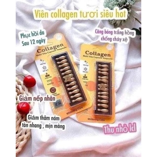 Viên Collagen Tươi Ammud Multi Vita Ampoule 12 viên