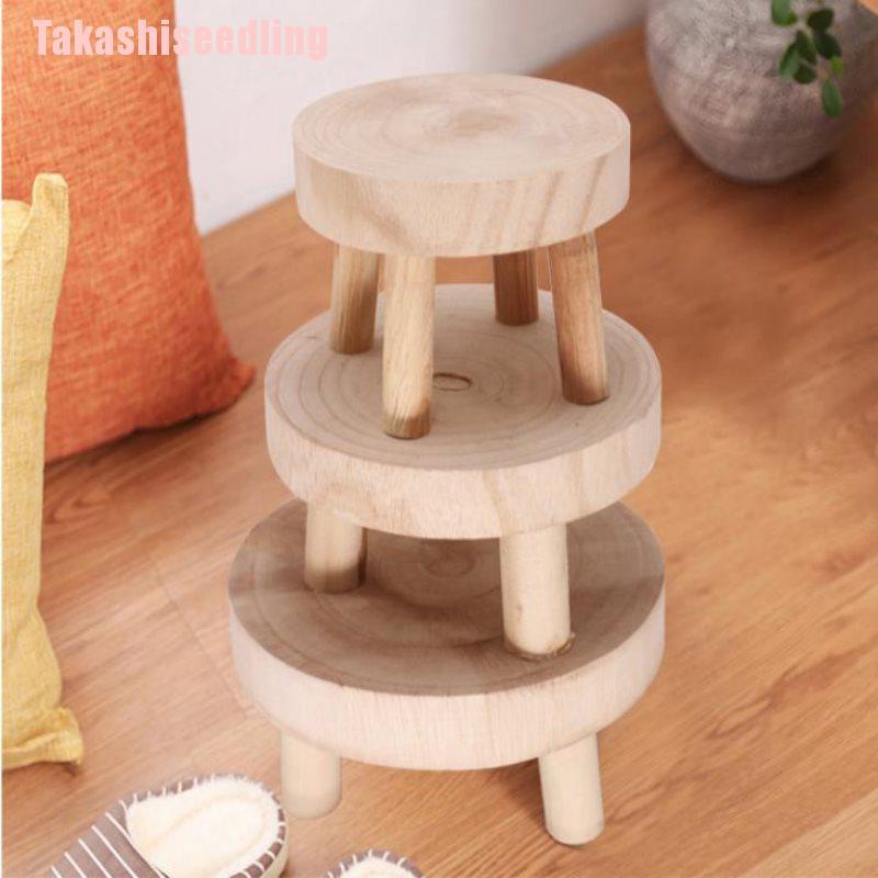 Giá đỡ chậu cây trang trí bằng gỗ chất lượng