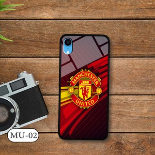 Ốp lưng kính 3D iPhone XR -hình đội bóng
