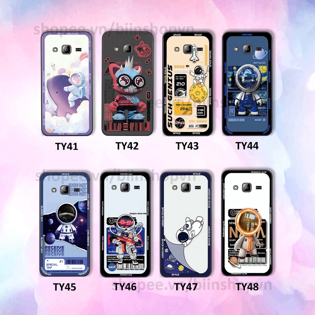 Ốp Samsung J310 / J3 2016 phi hành gia vũ trụ space.x siêu đẹp, thời trang