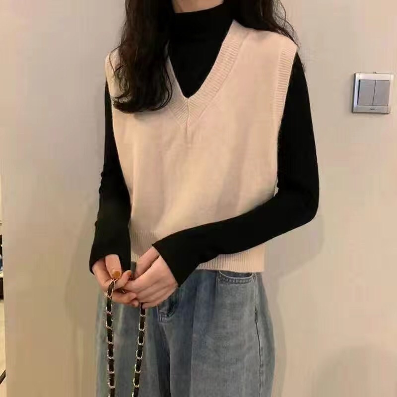 [ ORDER ] Áo ghile len phong cách uzluzzang | BigBuy360 - bigbuy360.vn