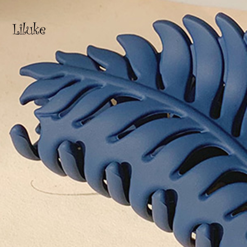 Kẹp Tóc Hợp Kim Hình Chiếc Lá Thời Trang Cho Nữ