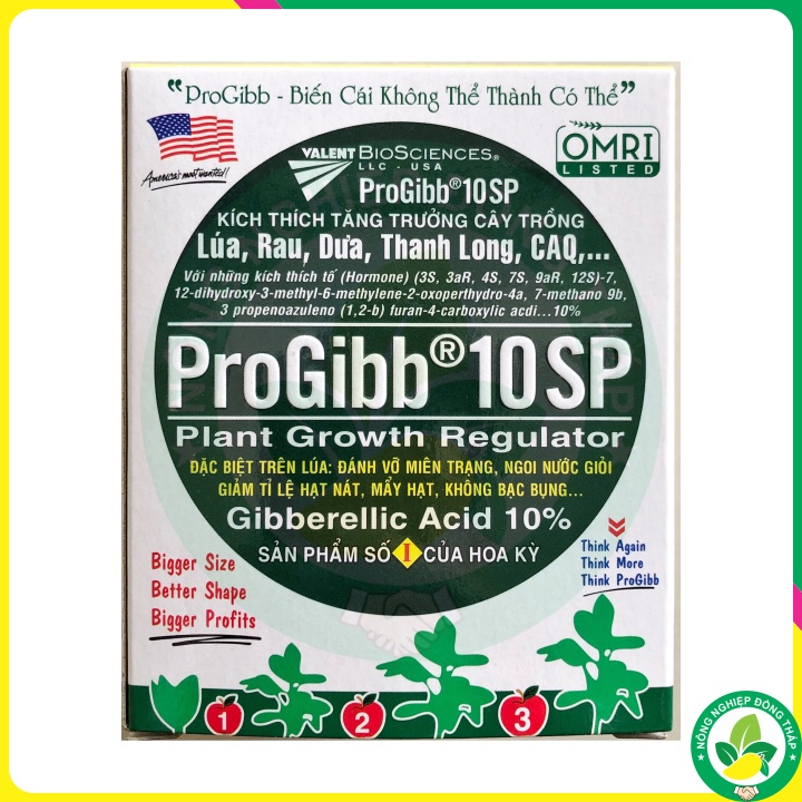 Kích Thích Tăng Trưởng ProGibb 10SP (hộp 10 gói x 10gr)