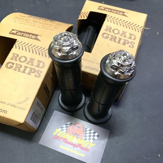 Combo bao tay RoadGrips chất liệu cao su êm tayvà cặp gù Salaya inox 304 sáng bóng