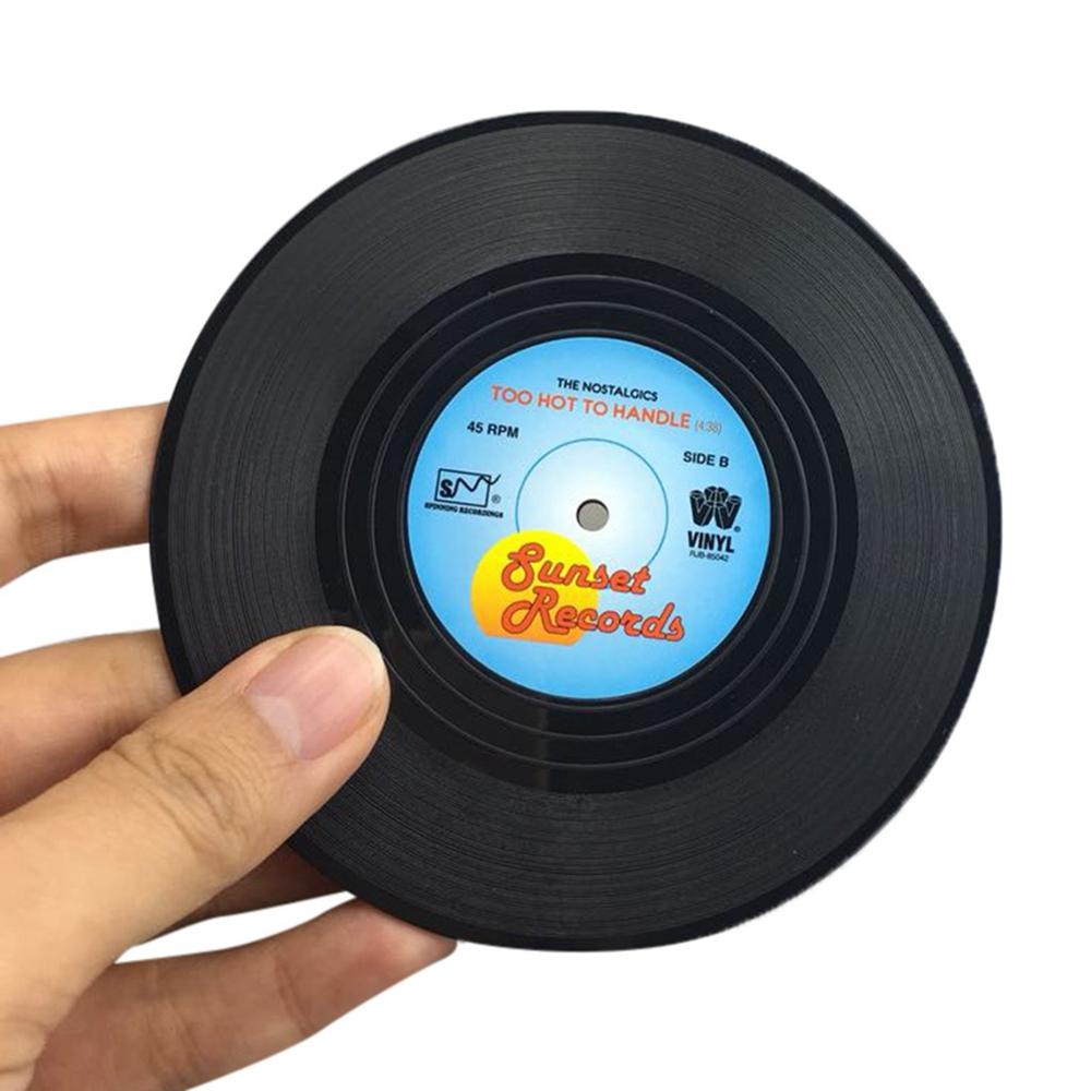 Đế Lót Ly Hình Tròn Bằng Vinyl Chống Trượt