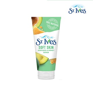 Sữa Rửa Mặt Tẩy Tế Bào Chết Chiết Xuất Bơ Mật Ong St. Ives Soft Skin Avocado & Honey Scrub 170g