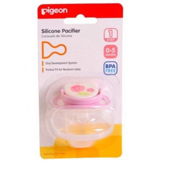 [Chính Hãng] Ti giả Pigeon silicone bước 1, bước 2, bước 3