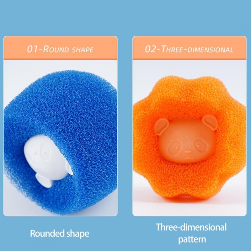 Bóng giặt thần kì chống nhăn tóc và tóc rụng cho máy giặt