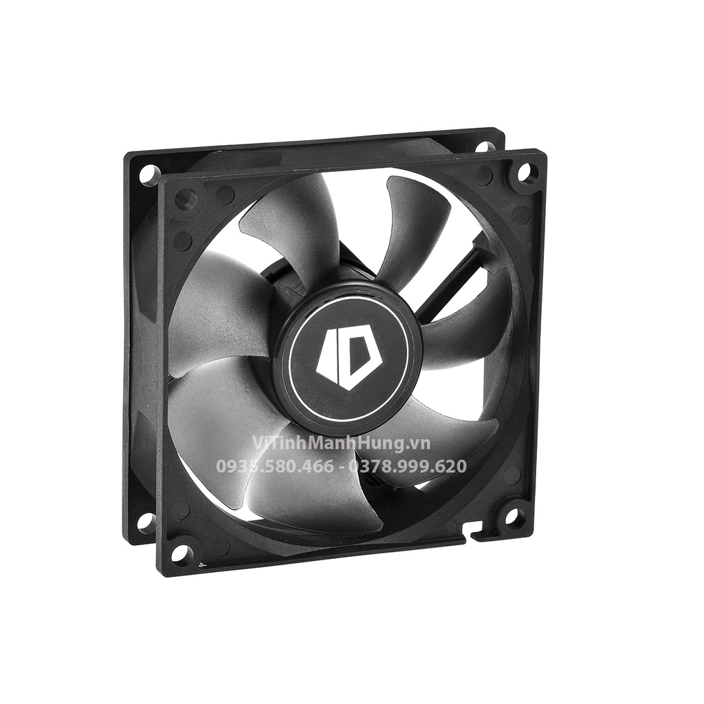 Quạt ID-Cooling NO-8025-SD, 8cm, 3 pin Mainboard, 2000 rpm.