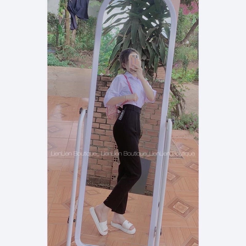 Quần Tây Nút lệch