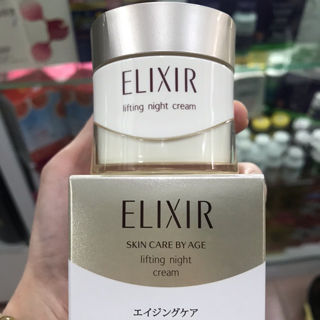 Kem dưỡng đêm Shiseido Elixir Lifting Night Cream 40g