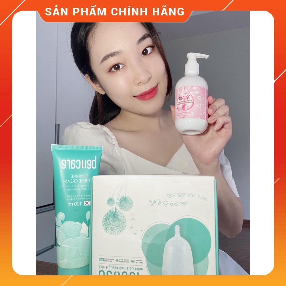 Dung Dịch Vệ Sinh Phụ Nữ Và Vệ Sinh Cốc Nguyệt San BeUcare 100ml Chính Hãng