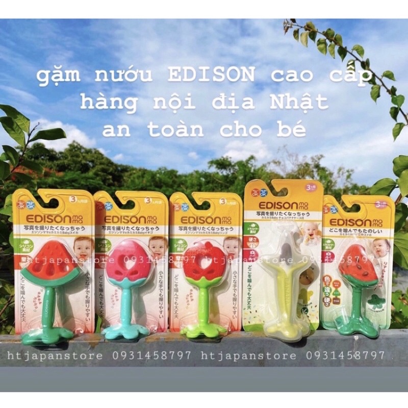 Gặm nứu chuối EDISON nội địa Nhật 100%