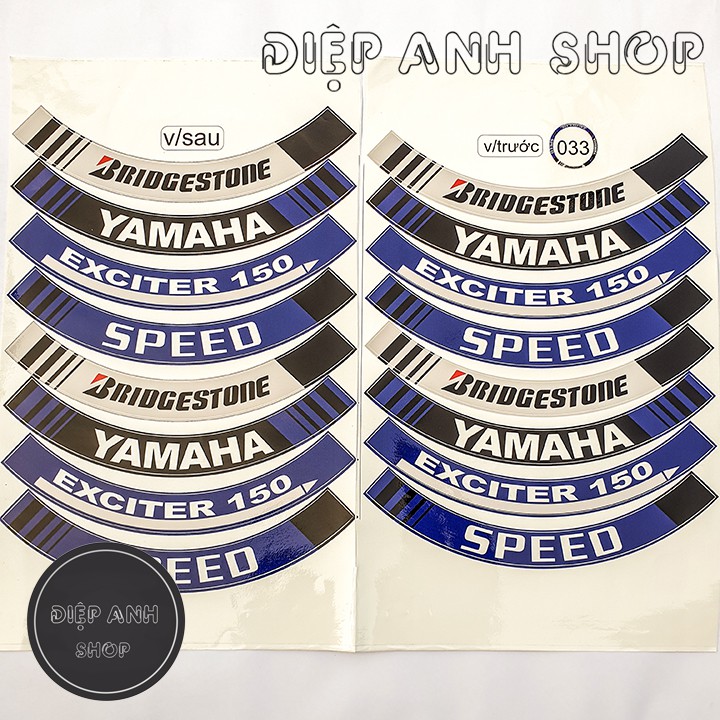 Tem vành bản to Exciter 150 - MS033