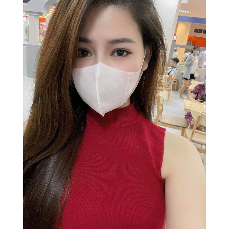 Khẩu trang D5 chuẩn kháng khuẩn ko đau tai , dày đẹp