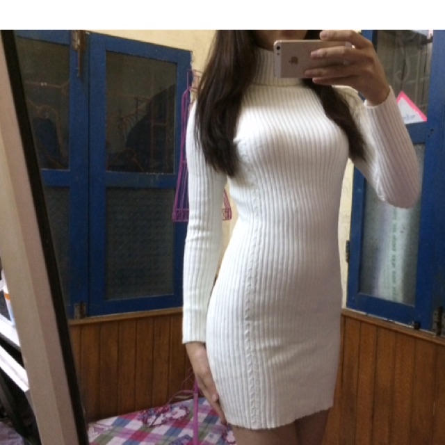 Váy len chất đẹp ảnh thật cho kiểm tra hàng