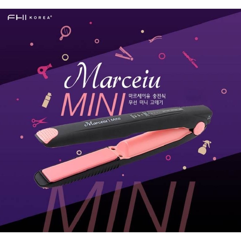 Máy Uốn Tóc Mini Không Dây Phong Cách Hàn Quốc MARCEIU