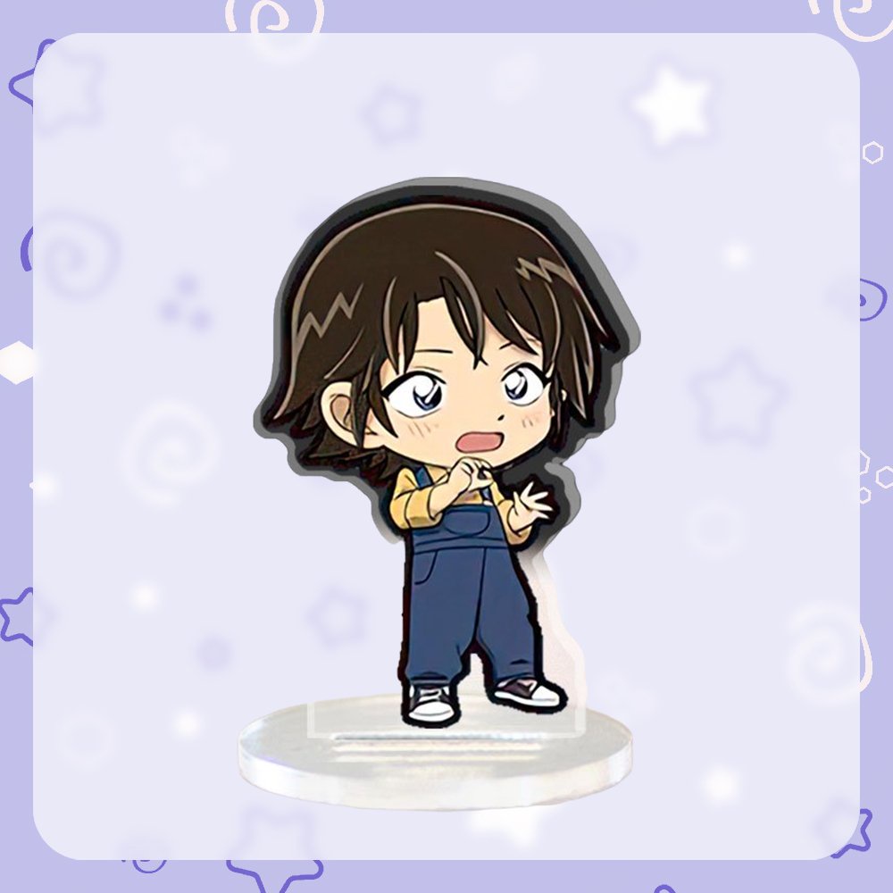 (mini 3cm) Standee Conan Thám tử lừng danh m1 tượng acrylic standee anime mica chibi trang trí trưng bày mô hình
