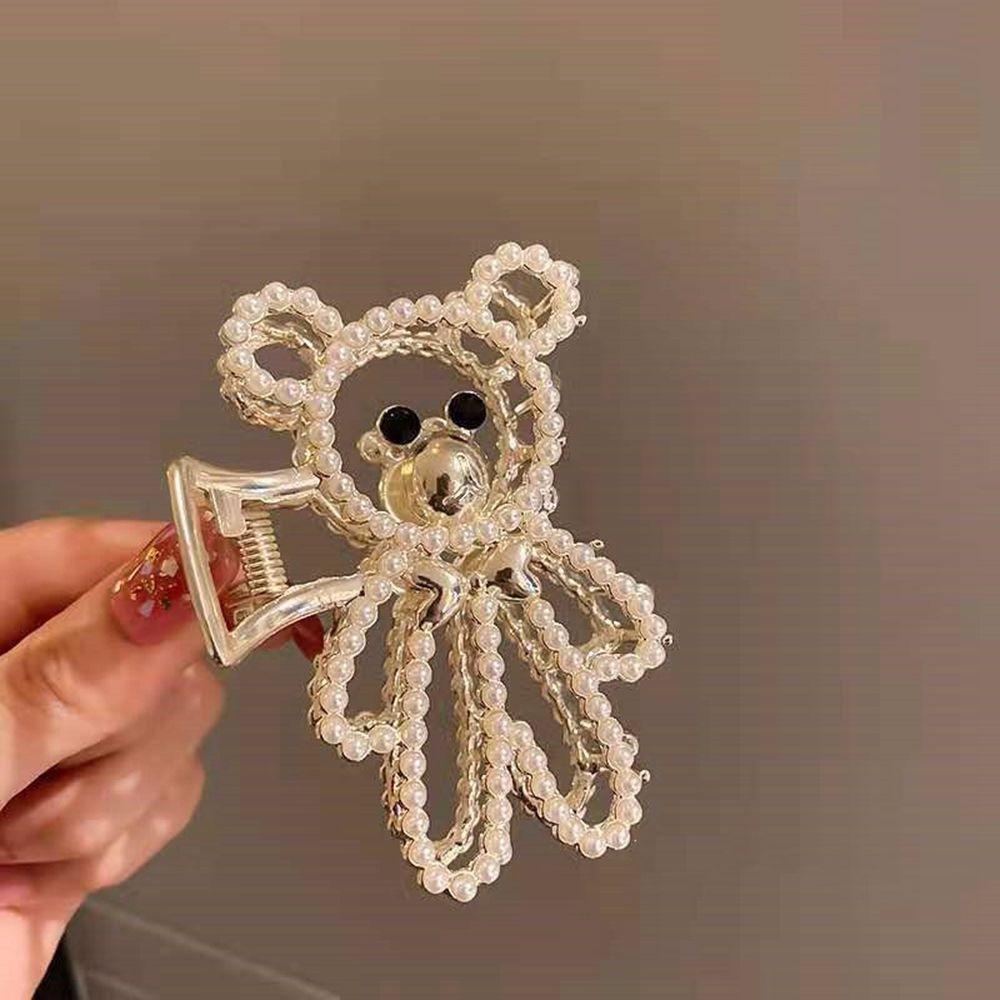 Epoch Kẹp Tóc Móng Vuốt Gấu Rỗng Thanh Lịch Ngọt Ngào Cho Nữ|Băng Đô Cài Tóc Phong Cách Hàn Quốc Xinh Xắn Cho Nữ