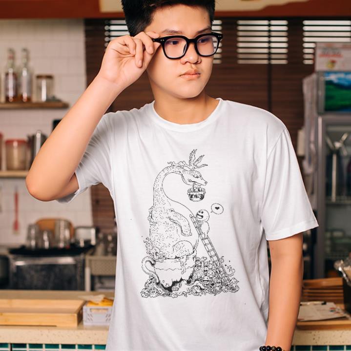 áo nam thun lạnh 4 chiều HipHop_375 SellLab form đẹp kiểu cá tính vải dày mịn không xù lông