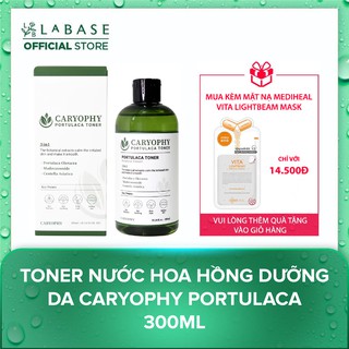 Toner nước hoa hồng dưỡng da Caryophy Portulaca 300ml - Hàng Nhập Khẩu