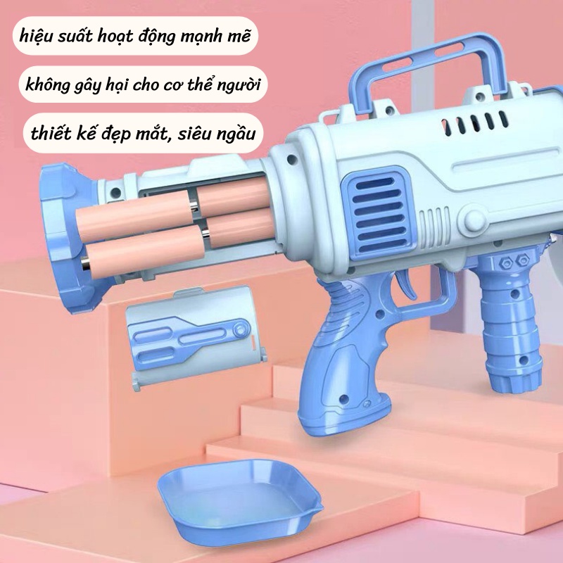 Súng Bắn Bong Bóng Súng Đồ Chơi Cho Trẻ Em Siêu Hot 2022 Titan.st