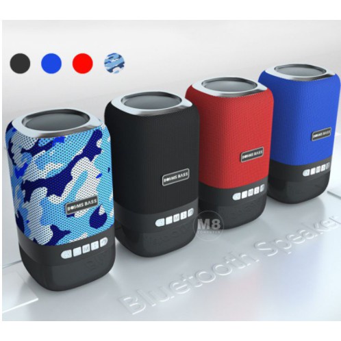 Loa Bluetooth Boombass L22 Bass Siêu Âm, Led Nhạc - Hỗ Trợ Thẻ Nhớ,Bluetooth,Audio 3.5mm