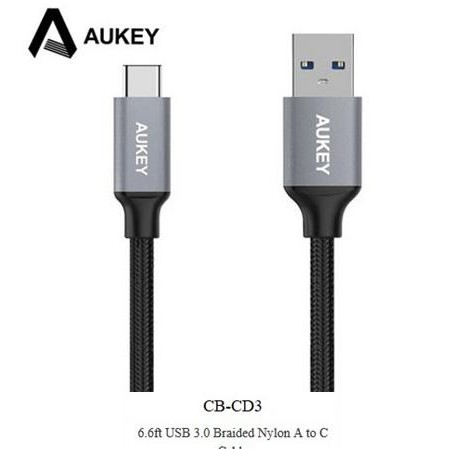 Dây Cáp Sạc Terlariss Aukey Chuyển Đổi Usb Type-C Sang Usb 3.0 Cb-Cd3