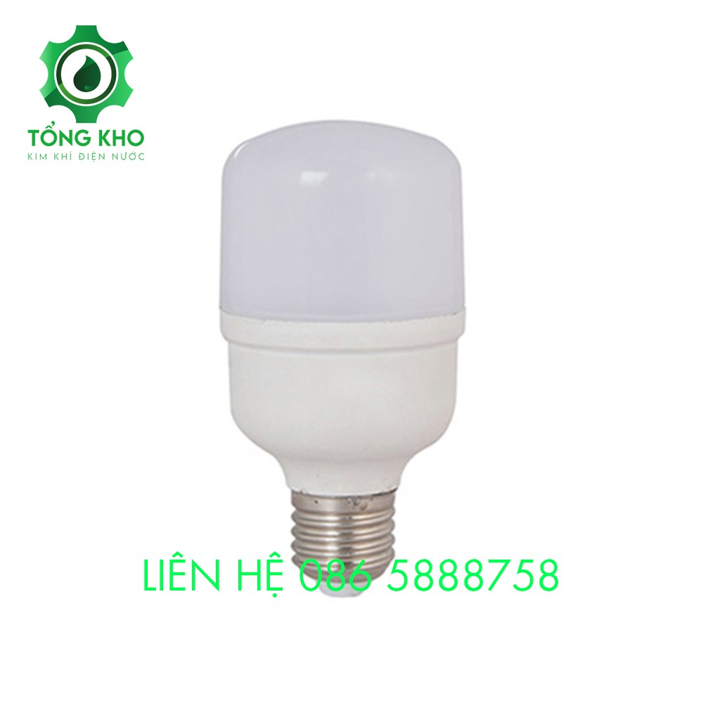 Đèn LED Bulb trụ Rạng Đông 20W, 14W, 12W, 10W - Tổng kho kim khí điện nước