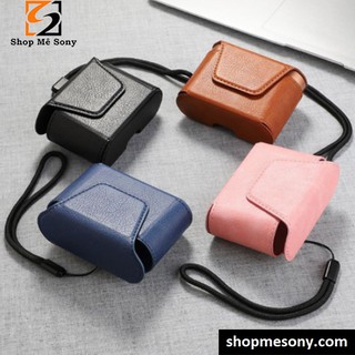 Bao da hộp đựng cao cấp Sony WF-1000XM3 - Case bảo vệ tai nghe không dây