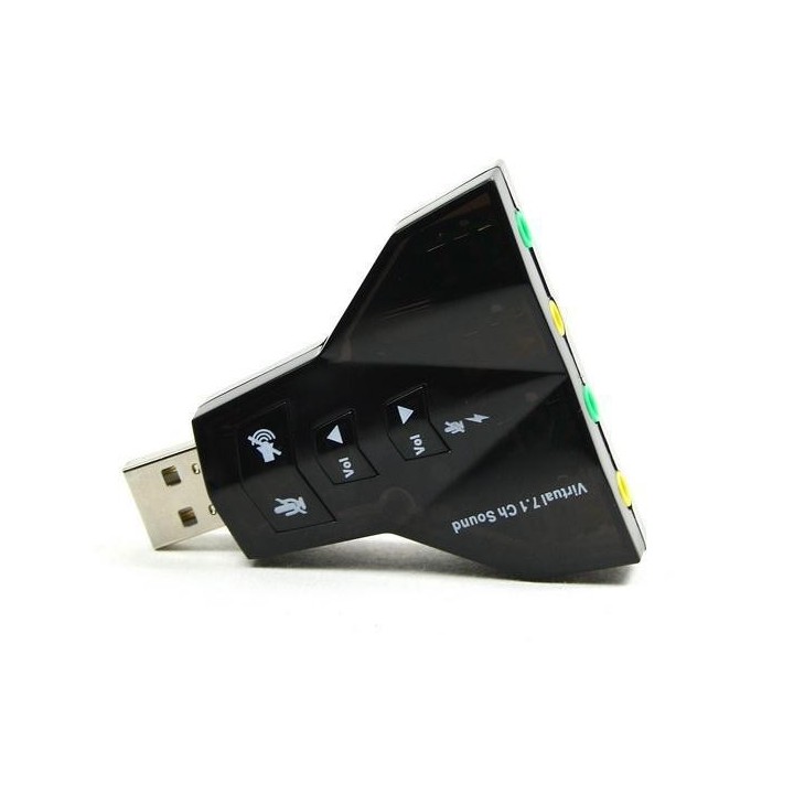 USB Sound 7.1 Phi thuyền Đầu Ra Âm Thanh Chuẩn